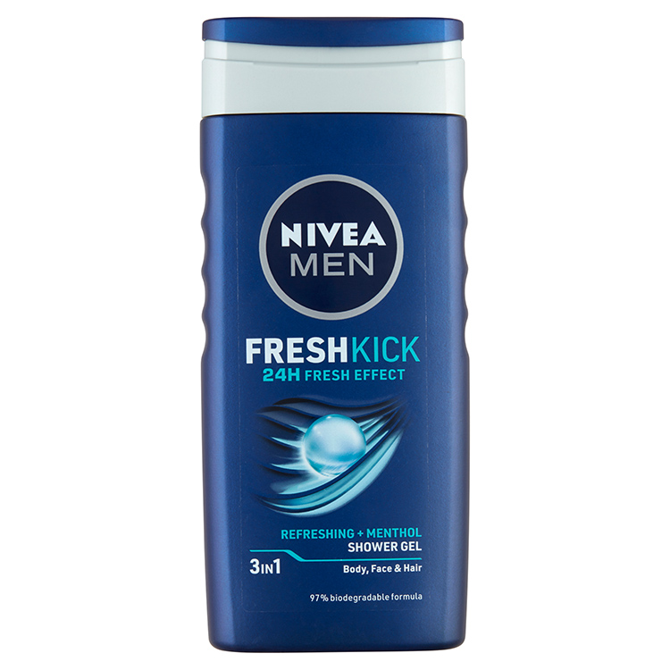 NIVEA TUSF.250ML FOR MEN COOLKICK