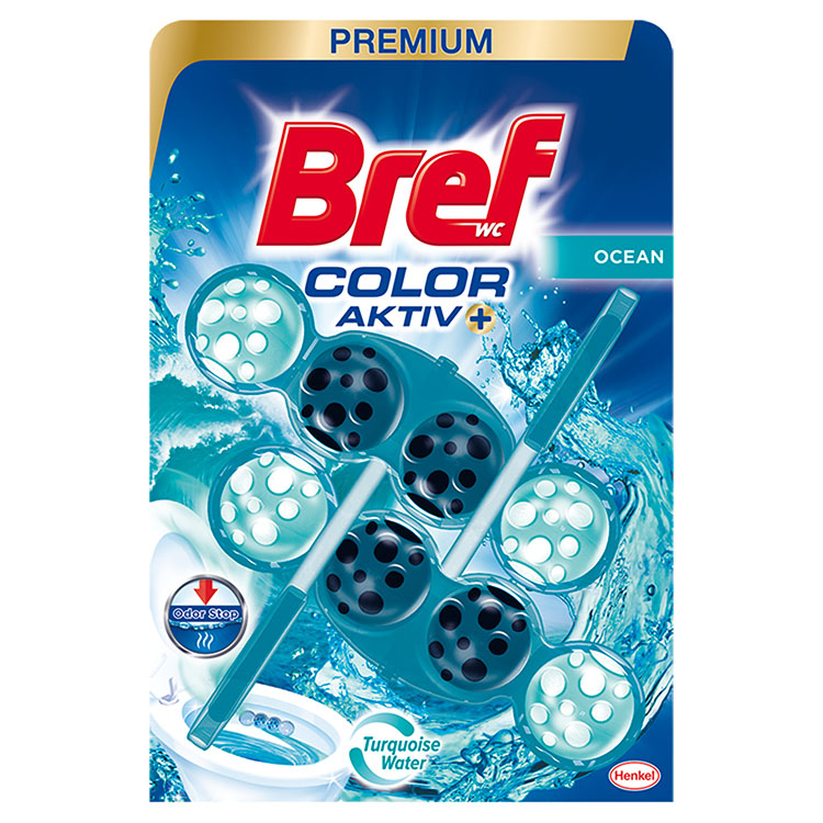 BREF COLOR AKTIV WC TISZT. 2X50G OCEAN