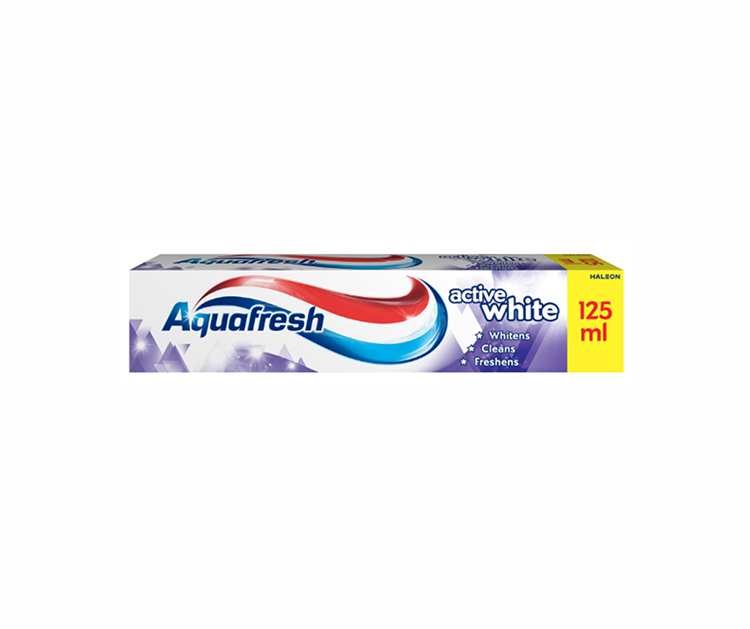 AQUAFRESH FOGKRÉM 125ML ACTIVE WHITE