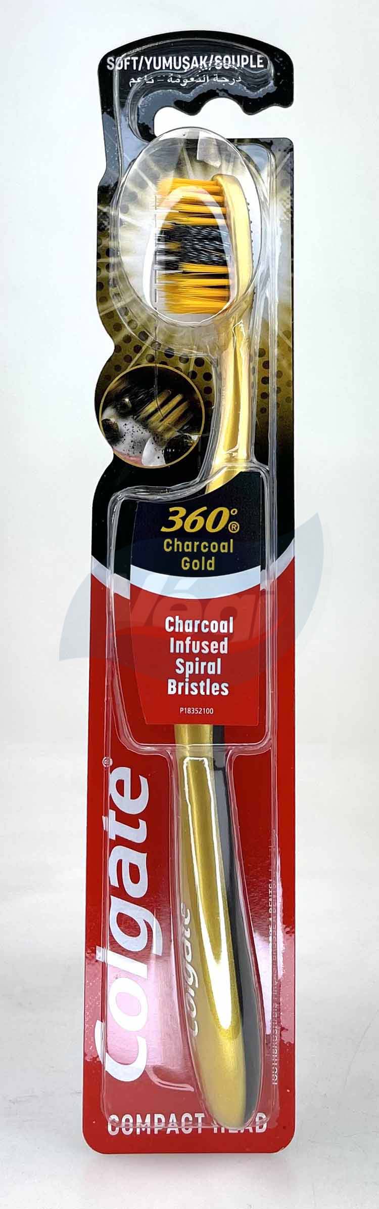 COLGATE FOGKEFE 360 CHARCOAL GOLD