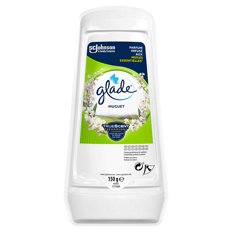 GLADE LÉGFRISS.ZSELÉ 150G MUGUET