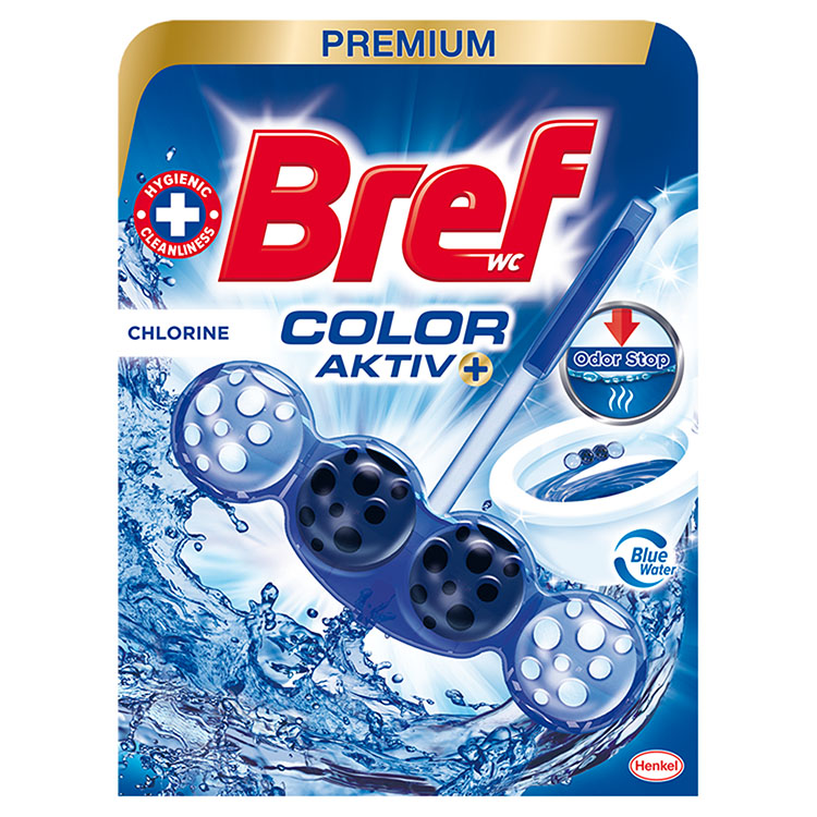 BREF COLOR AKTIV WC TISZT. 50G CHLORINE