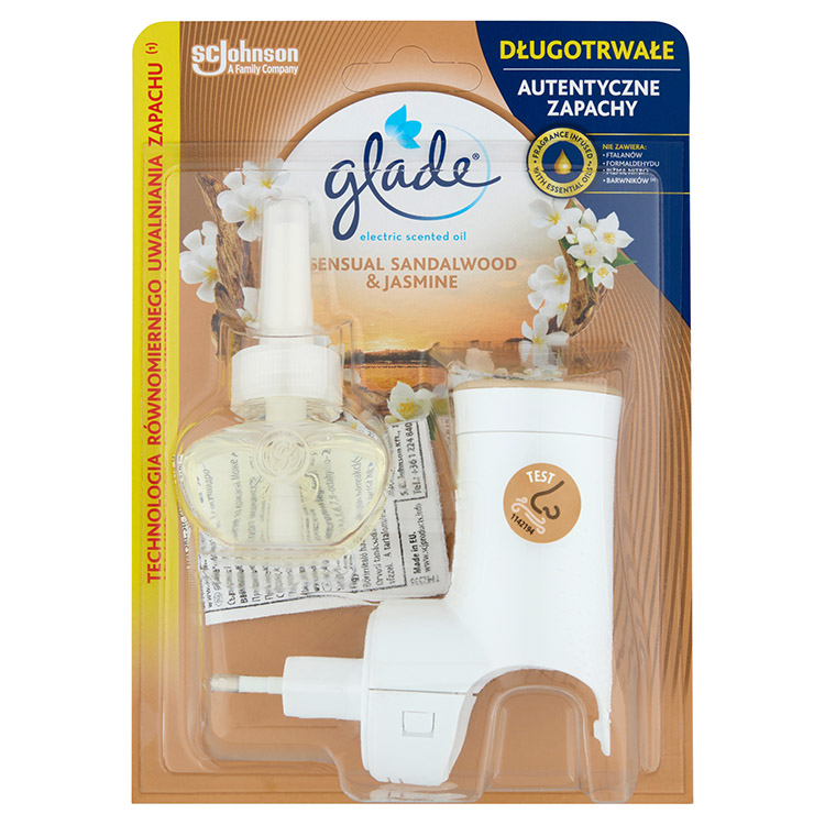 GLADE ELEKTROMOS KÉSZ.20ML SENSUAL SANDALWOOD&JASMINE