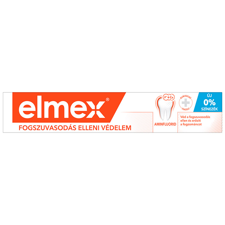 ELMEX FOGKRÉM 75ML PIROS