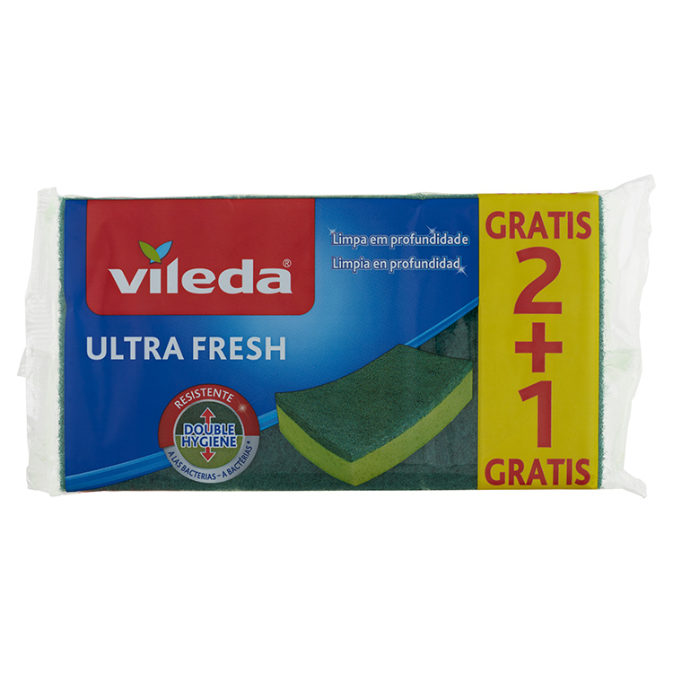 VILEDA ULTRA FRESH SZIVACS 2+1DB-OS