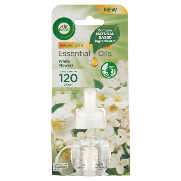 AIR WICK ELEKTROMOS UT. 19ML WHITE FLOWERS