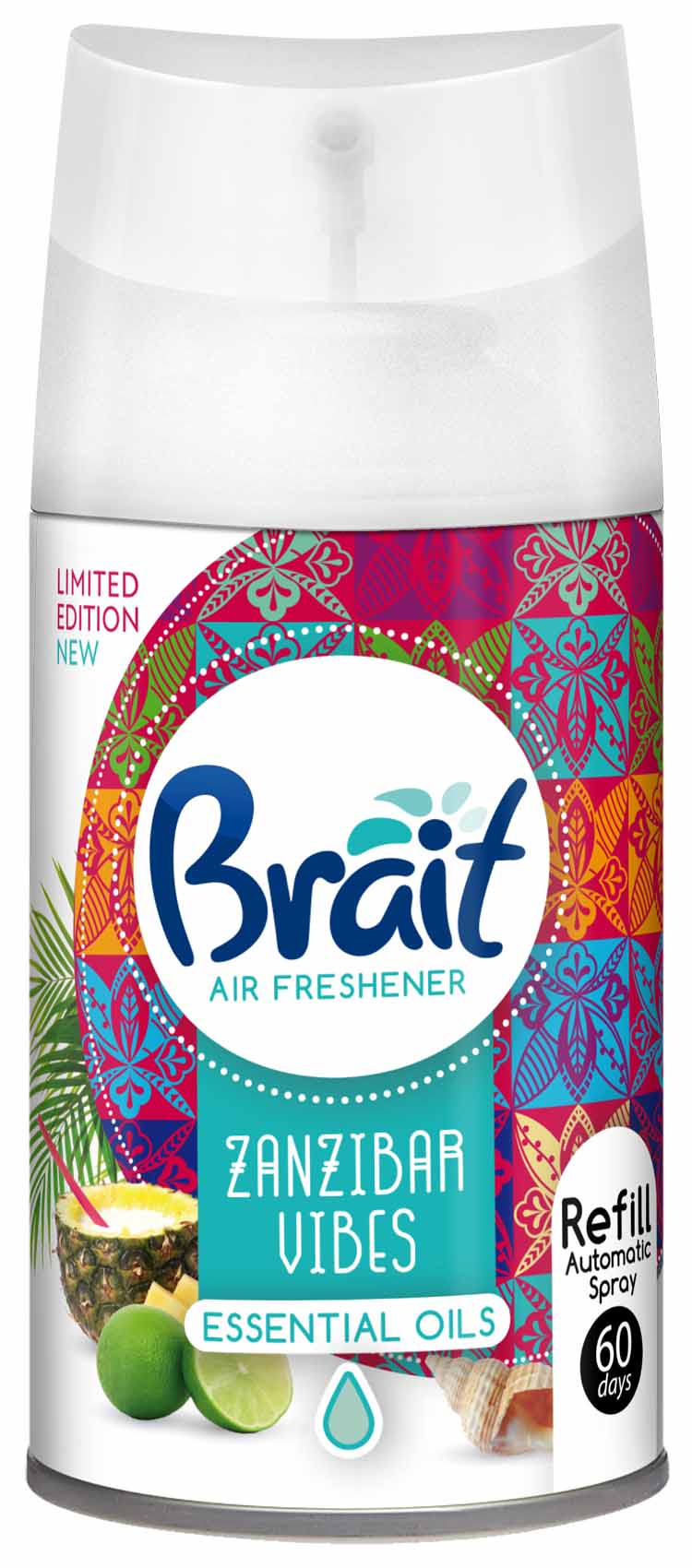 BRAIT LÉGFRISSÍTŐ 250ML UT. ZANZIBAR VIBES