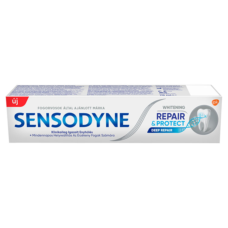 SENSODYNE FOGKRÉM 75ML REPAIR&PROTECT WHITENING DEEP REPAIR