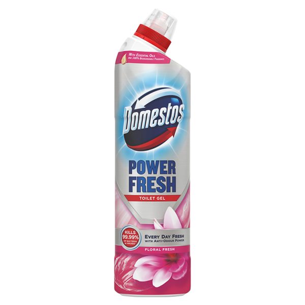 DOMESTOS WC TISZT.GÉL 700ML POWER FRESH FLORAL FRESH