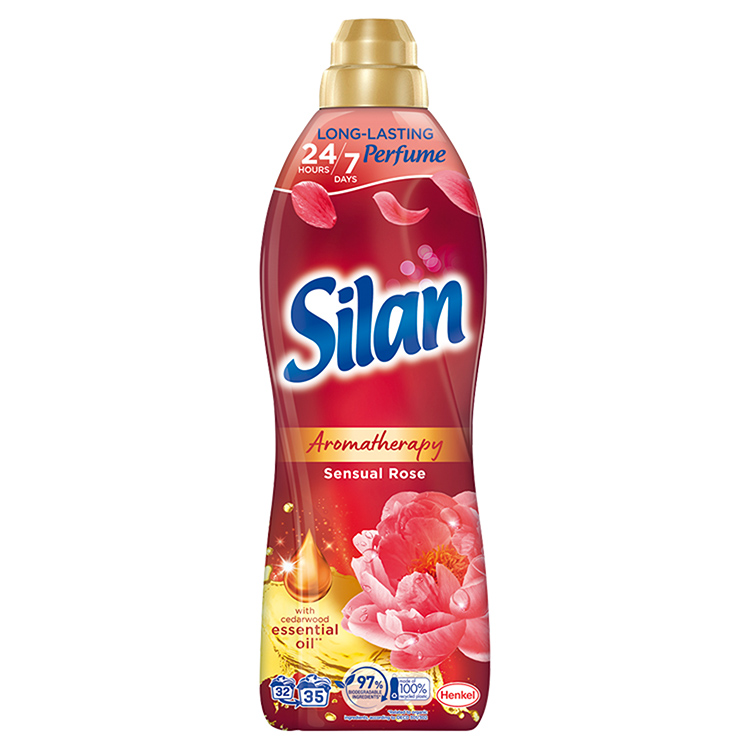 SILAN ÖBLÍTŐ KONC. 770ML AROMATHERAPY SENSUAL ROSE 35 MOSÁSOS