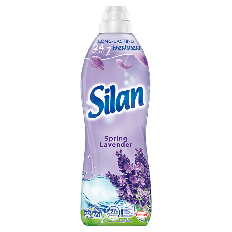 SILAN ÖBLÍTŐ KONC. 880ML SPRING LAVENDER 40 MOSÁSOS