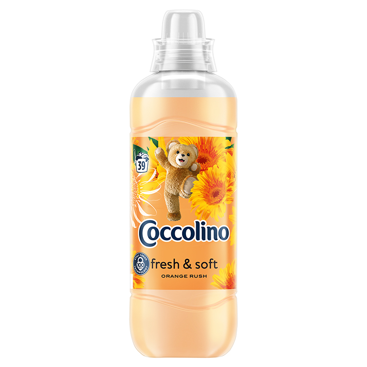 COCCOLINO ÖBL.KONC. 975ML FRESH&SOFT ORANGE RUSH 39 MOSÁSOS