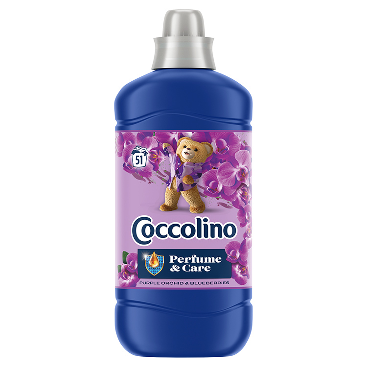 COCCOLINO ÖBL.PARFUME&CARE 1,275L PURPLE ORCHID&BLUEBERRIES 51 MOSÁSOS