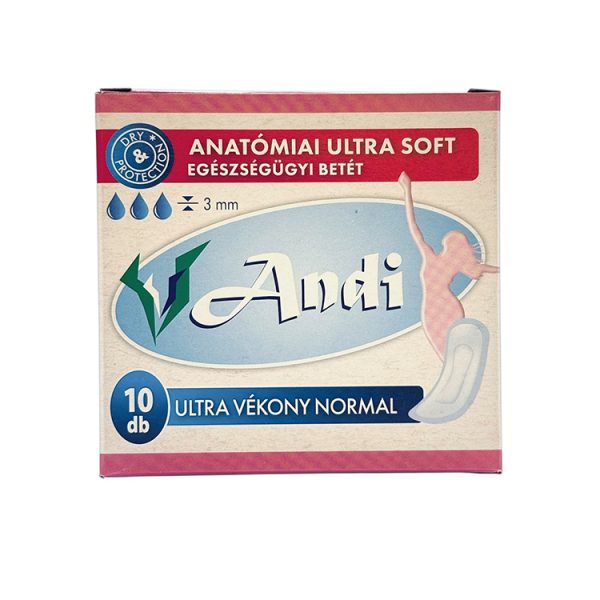 ANDI EÜ BETÉT 10DB-OS ANATÓMIAI ULTRA SOFT NORMAL