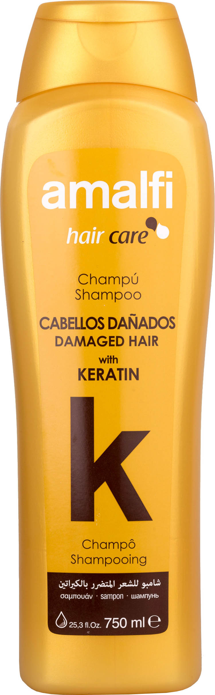 AMALFI SAMPON 750ML DAMAGED HAIR WITH KERATIN