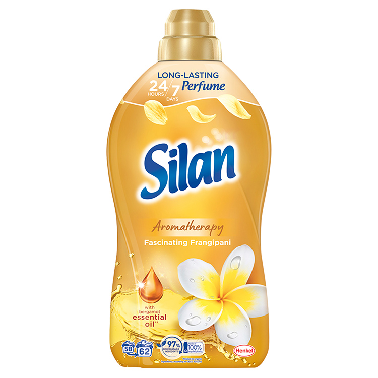SILAN ÖBLÍTŐ KONC. 1,364L AROMATHERAPY FASCINATING FRANGIPANI 62 MOSÁSOS