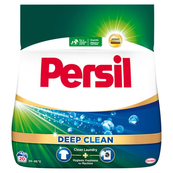 PERSIL MOSÓPOR 1,1KG DEEP CLEAN 20 MOSÁSOS