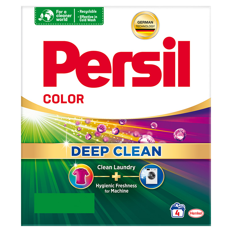 PERSIL MOSÓPOR 220G DEEP CLEAN COLOR 4 MOSÁSOS