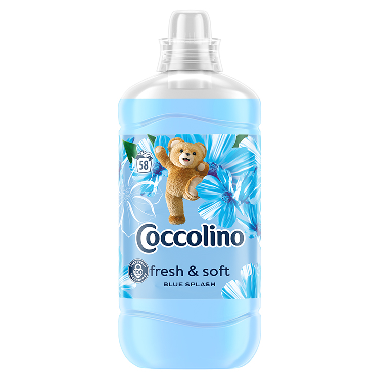 COCCOLINO ÖBL.KONC. 1,45L FRESH&SOFT BLUE SPLASH 58 MOSÁSOS