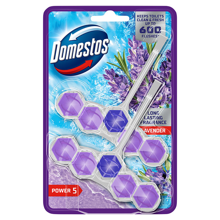 DOMESTOS POWER5 WC TISZT. 2X50G LAVENDER