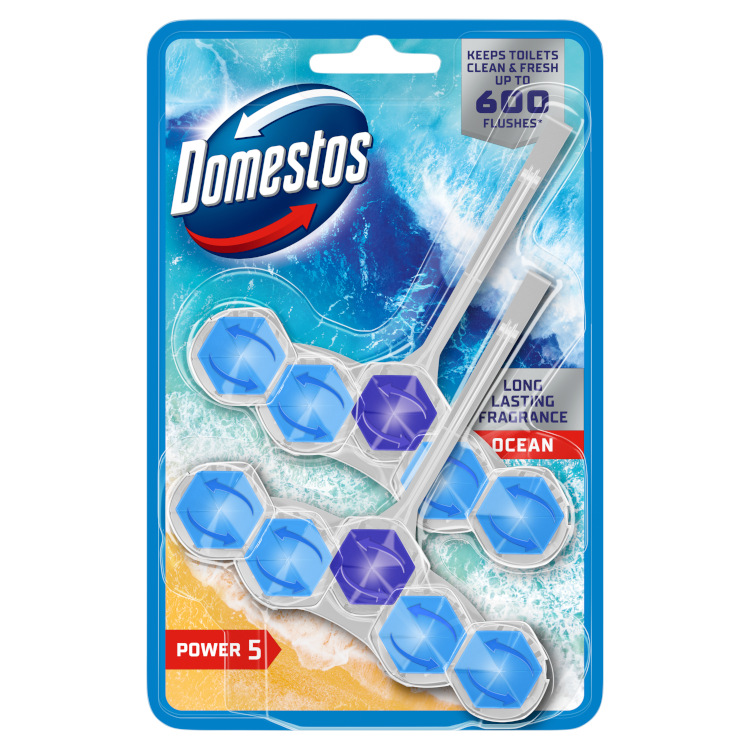 DOMESTOS POWER5 WC TISZT. 2X50G OCEAN