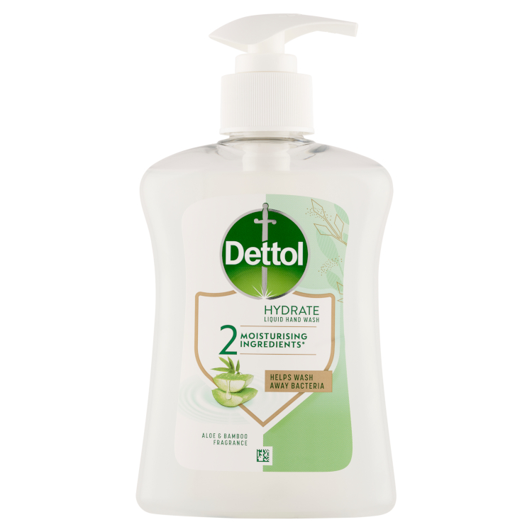 DETTOL FOLY.SZAPP. 250ML PUMP. HYDRATE ALOE&BAMBOO