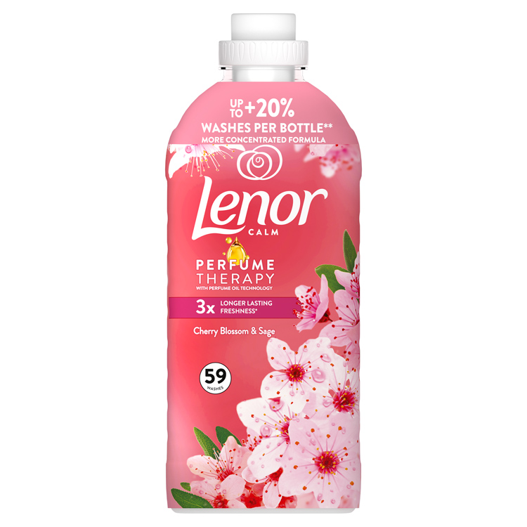 LENOR ÖBLÍTŐ KONC. 1,239L PARFUME THERAPY 59 MOSÁSOS CHERRY BLOSSOM&SAGE
