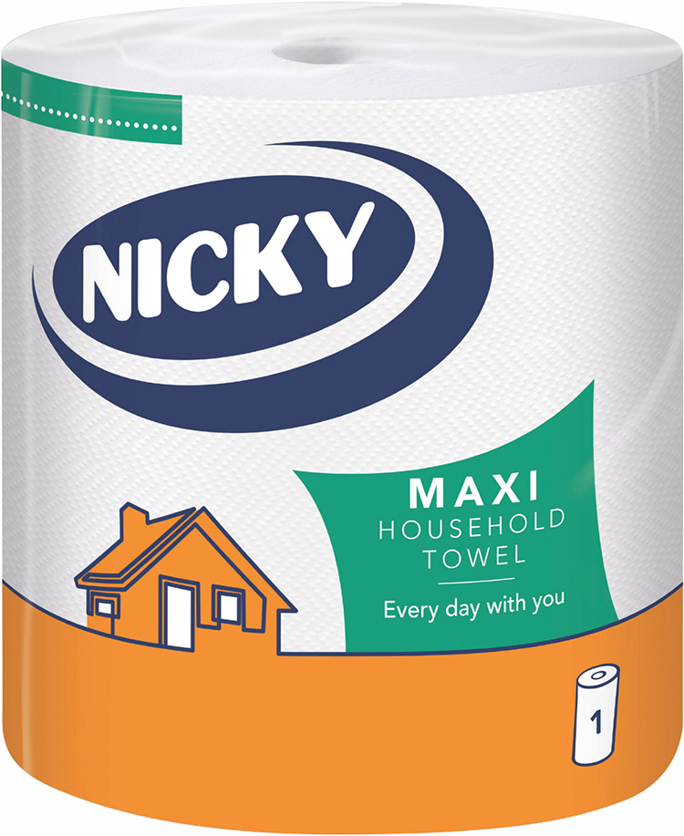 NICKY PAPÍRTÖRLŐ 1 TEK. 2 RÉT. 500 LAP 100M-ES MAXI