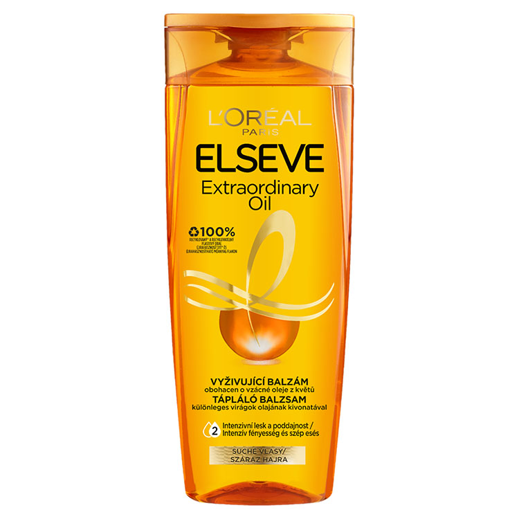 ELSEVE SAMPON 250ML EXTRAORDINARY OIL SZÁRAZ,FAKÓ,DURVA HAJR