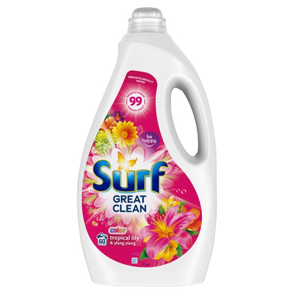 SURF GÉL 3L COLOR TROPICAL LILY&YLANG YLANG 60 MOSÁSOS