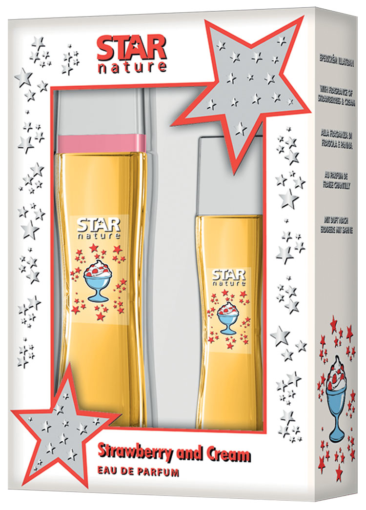 STAR NATURE CSOMAG EDP 70ML+EDP 30ML STRAWBERRY AND CREAM