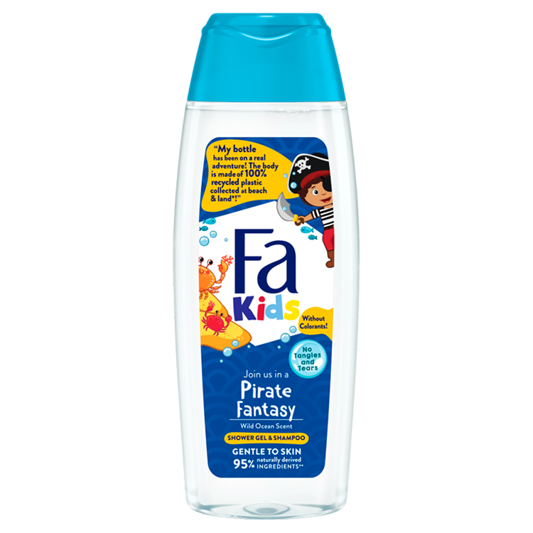 FA TUSF. ÉS SAMP. 250ML KIDS KÉK